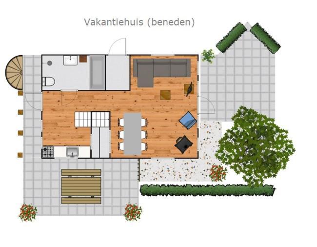 Villa It Dreamlan à Kollumerpomp Extérieur photo