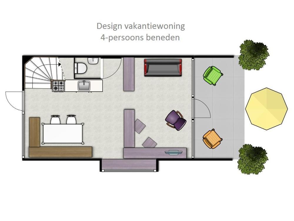 Villa It Dreamlan à Kollumerpomp Extérieur photo